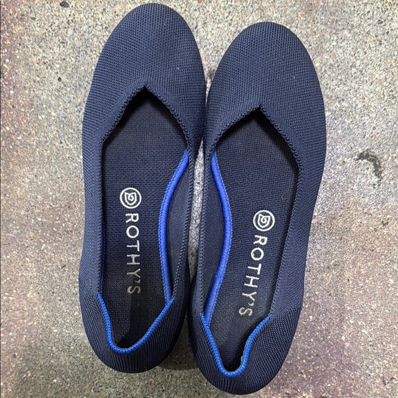 Rothy's Black Flats Versatile Slip-On Loafers - Picture 3 of 4